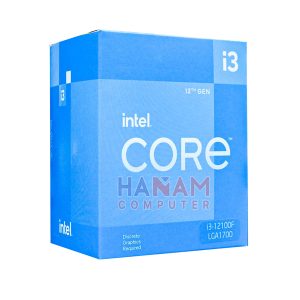 CPU Intel Core i3-12100F (3.3GHz turbo up to 4.3GHz, 4 nhân 8 luồng, 12MB Cache, 58W)- Socket Intel LGA 1700)