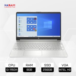 Laptop HP 15s-fq2712TU 7C0X2PA (Core™ i3-1115G4 | 8GB | 256GB | UHD Graphics | 15.6 inch FHD | Windows 11 | Natural Silver)